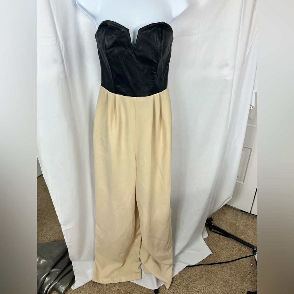 Long Pant Leg Romper